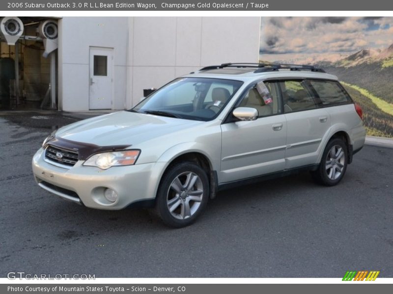 Champagne Gold Opalescent / Taupe 2006 Subaru Outback 3.0 R L.L.Bean Edition Wagon