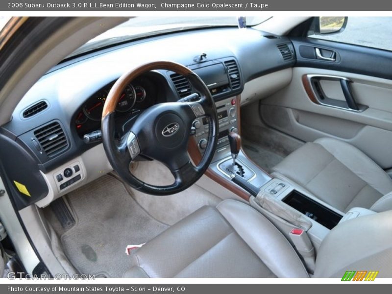Champagne Gold Opalescent / Taupe 2006 Subaru Outback 3.0 R L.L.Bean Edition Wagon