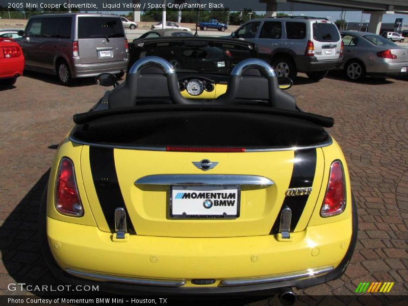 Liquid Yellow / Space Grey/Panther Black 2005 Mini Cooper Convertible
