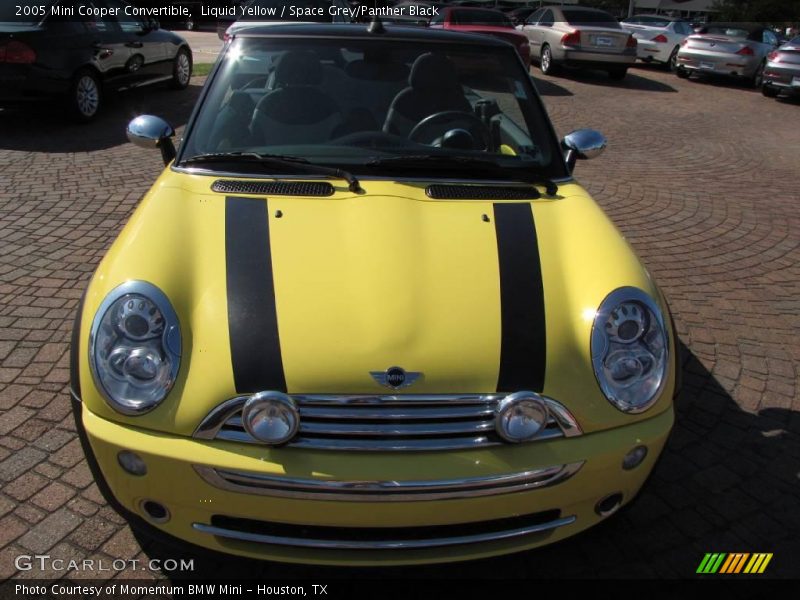 Liquid Yellow / Space Grey/Panther Black 2005 Mini Cooper Convertible
