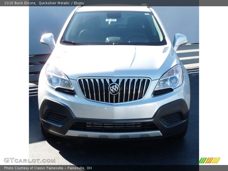 Quicksilver Metallic / Ebony 2016 Buick Encore