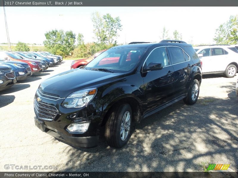 Black / Jet Black 2017 Chevrolet Equinox LT