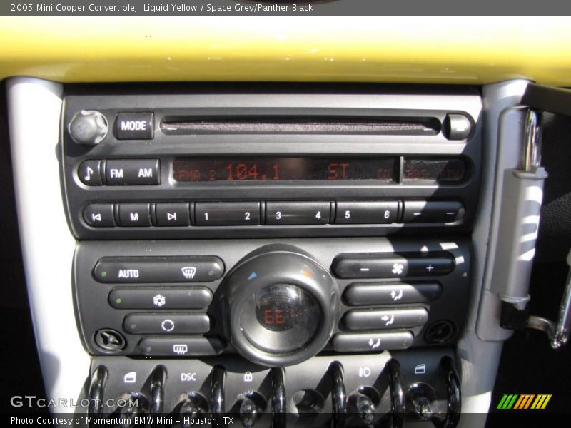 Liquid Yellow / Space Grey/Panther Black 2005 Mini Cooper Convertible
