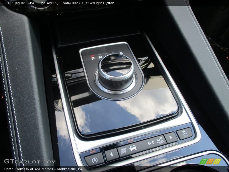 Ebony Black / Jet w/Light Oyster 2017 Jaguar F-PACE 35t AWD S