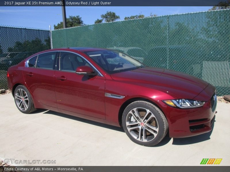  2017 XE 35t Premium AWD Odyssey Red