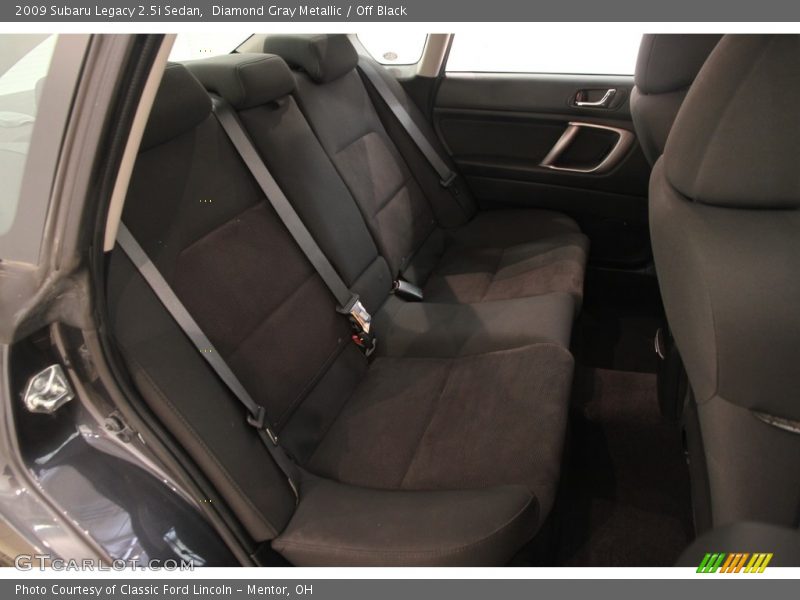 Diamond Gray Metallic / Off Black 2009 Subaru Legacy 2.5i Sedan