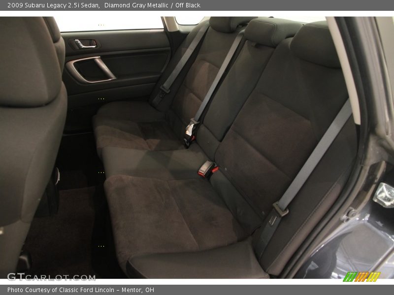 Diamond Gray Metallic / Off Black 2009 Subaru Legacy 2.5i Sedan