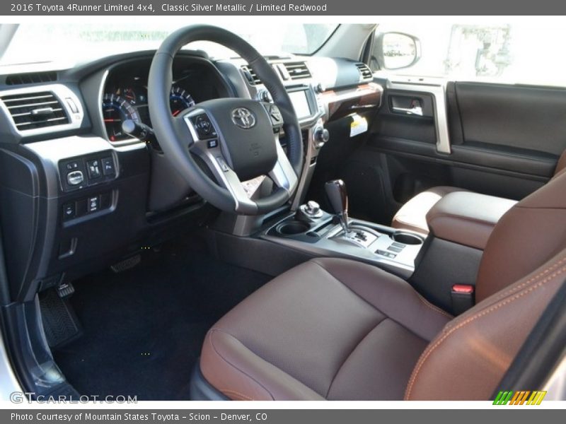 Classic Silver Metallic / Limited Redwood 2016 Toyota 4Runner Limited 4x4