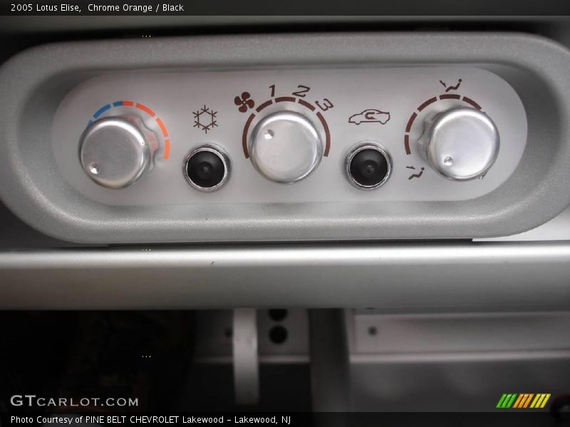 Controls of 2005 Elise 