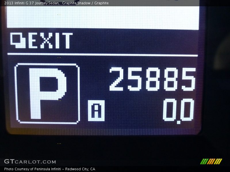 Graphite Shadow / Graphite 2013 Infiniti G 37 Journey Sedan
