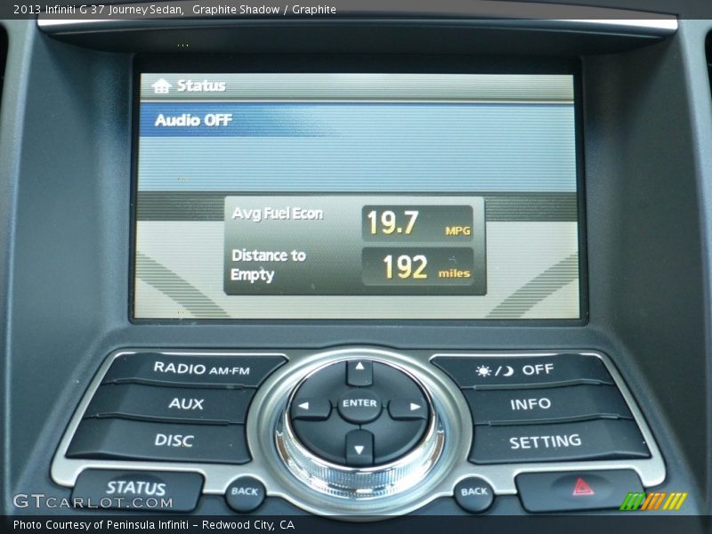 Graphite Shadow / Graphite 2013 Infiniti G 37 Journey Sedan