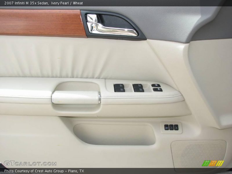 Ivory Pearl / Wheat 2007 Infiniti M 35x Sedan