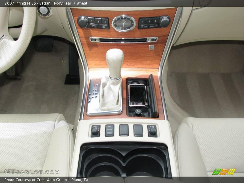 Ivory Pearl / Wheat 2007 Infiniti M 35x Sedan
