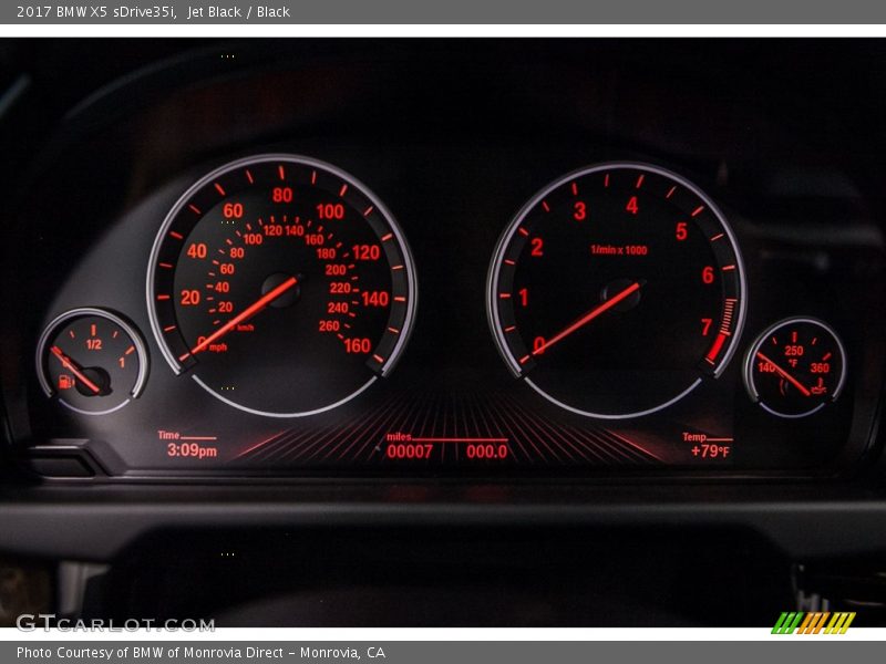  2017 X5 sDrive35i sDrive35i Gauges