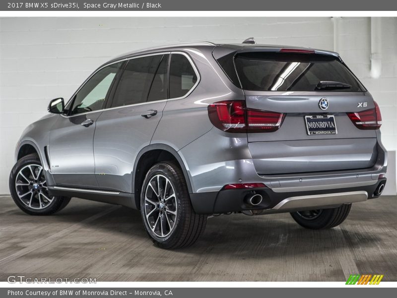 Space Gray Metallic / Black 2017 BMW X5 sDrive35i