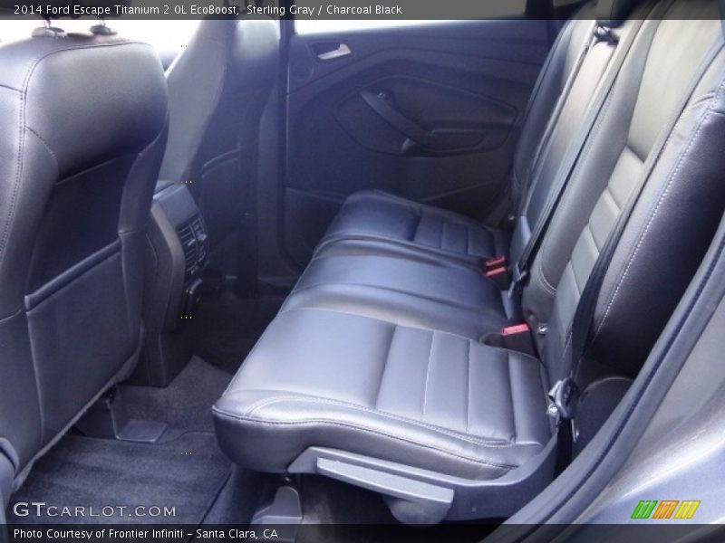 Sterling Gray / Charcoal Black 2014 Ford Escape Titanium 2.0L EcoBoost