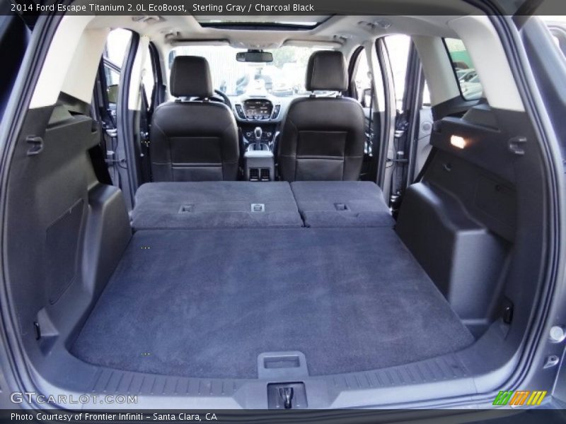 Sterling Gray / Charcoal Black 2014 Ford Escape Titanium 2.0L EcoBoost