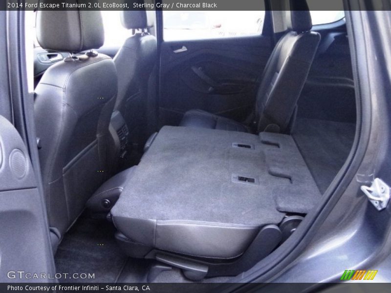 Sterling Gray / Charcoal Black 2014 Ford Escape Titanium 2.0L EcoBoost