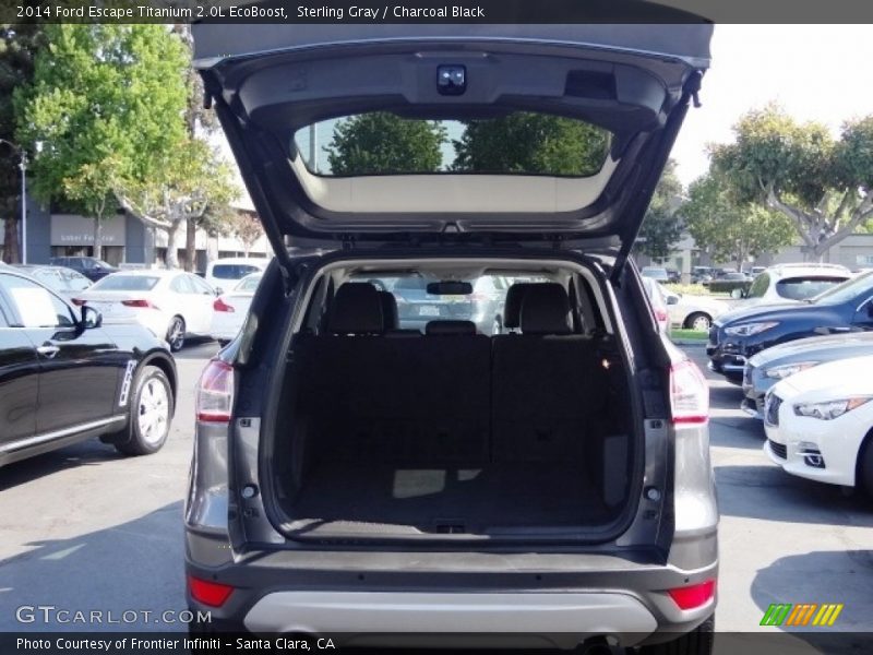 Sterling Gray / Charcoal Black 2014 Ford Escape Titanium 2.0L EcoBoost