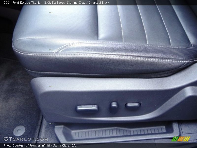 Sterling Gray / Charcoal Black 2014 Ford Escape Titanium 2.0L EcoBoost