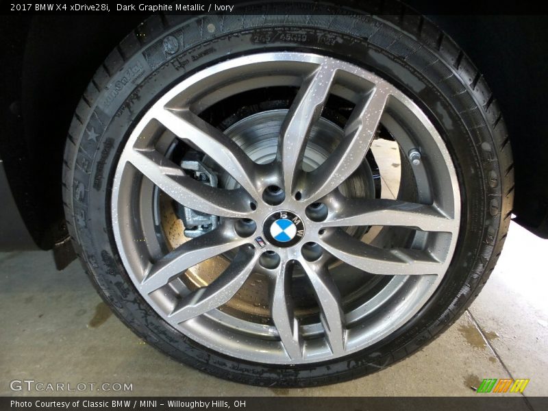  2017 X4 xDrive28i Wheel