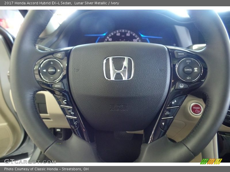  2017 Accord Hybrid EX-L Sedan Steering Wheel