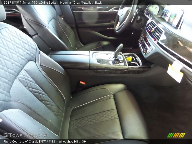  2017 7 Series 750i xDrive Sedan Black Interior