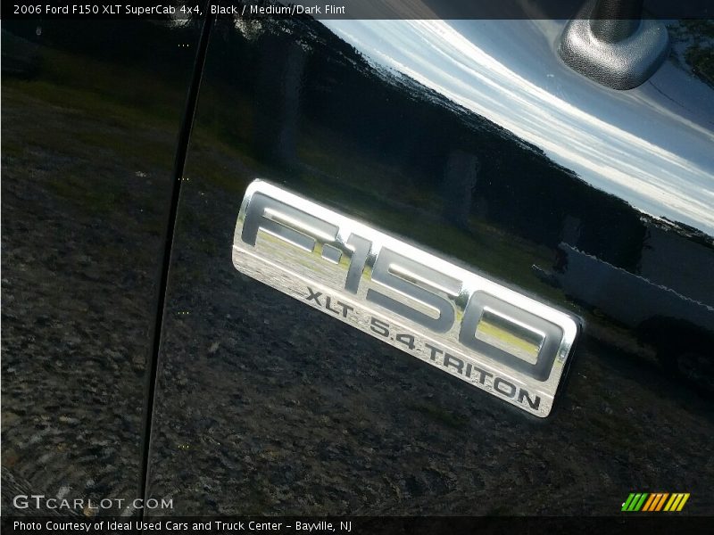 Black / Medium/Dark Flint 2006 Ford F150 XLT SuperCab 4x4