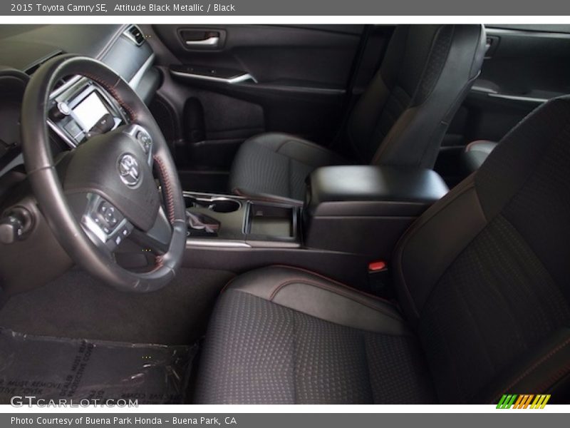 Attitude Black Metallic / Black 2015 Toyota Camry SE