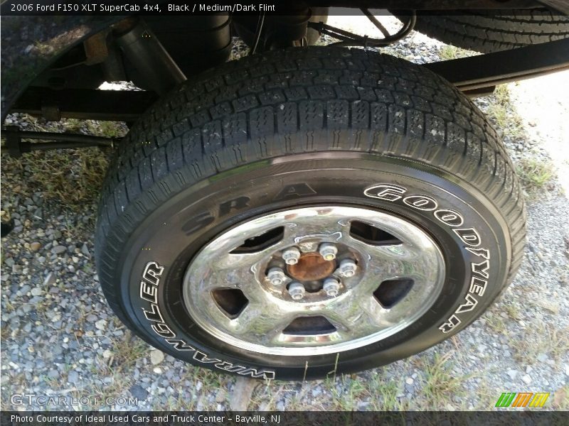 Black / Medium/Dark Flint 2006 Ford F150 XLT SuperCab 4x4