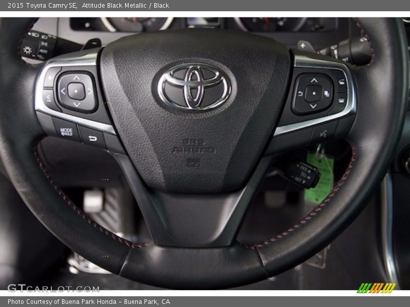 Attitude Black Metallic / Black 2015 Toyota Camry SE