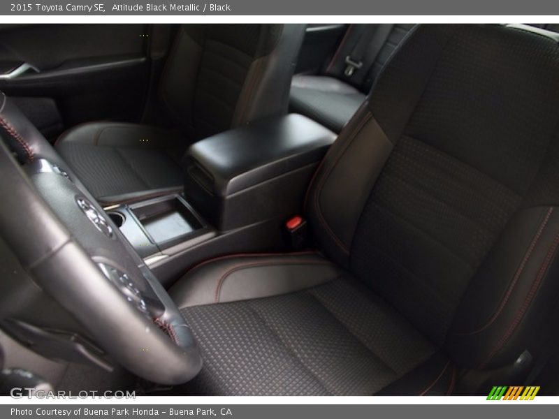 Attitude Black Metallic / Black 2015 Toyota Camry SE