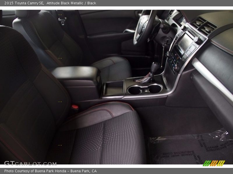 Attitude Black Metallic / Black 2015 Toyota Camry SE