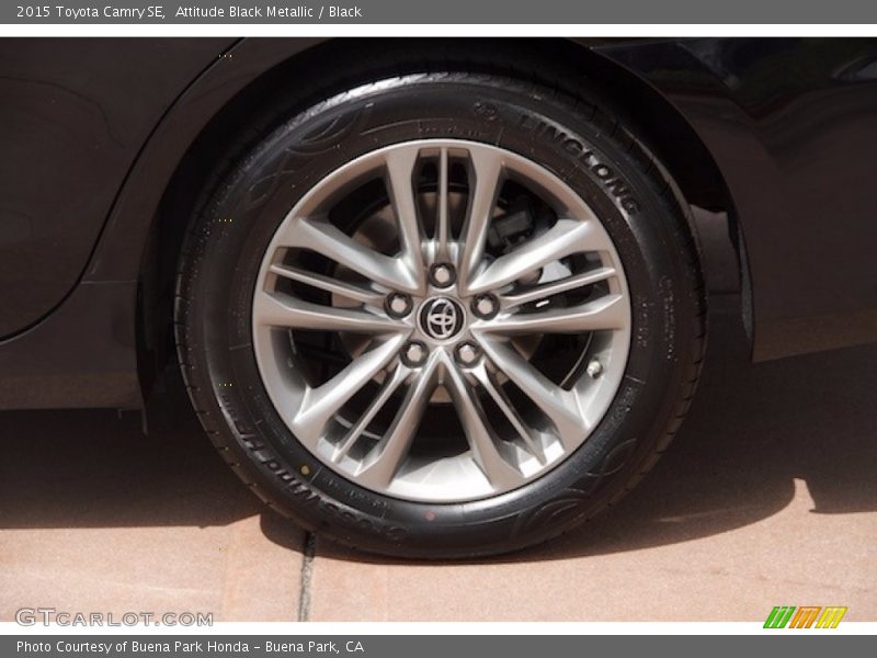 Attitude Black Metallic / Black 2015 Toyota Camry SE