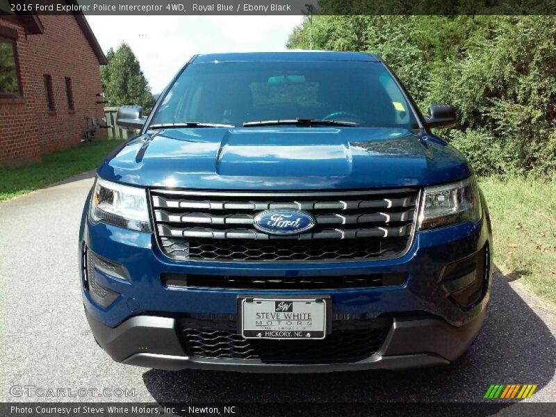 Royal Blue / Ebony Black 2016 Ford Explorer Police Interceptor 4WD