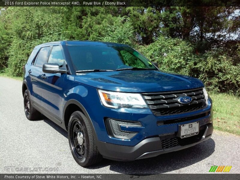 Royal Blue / Ebony Black 2016 Ford Explorer Police Interceptor 4WD