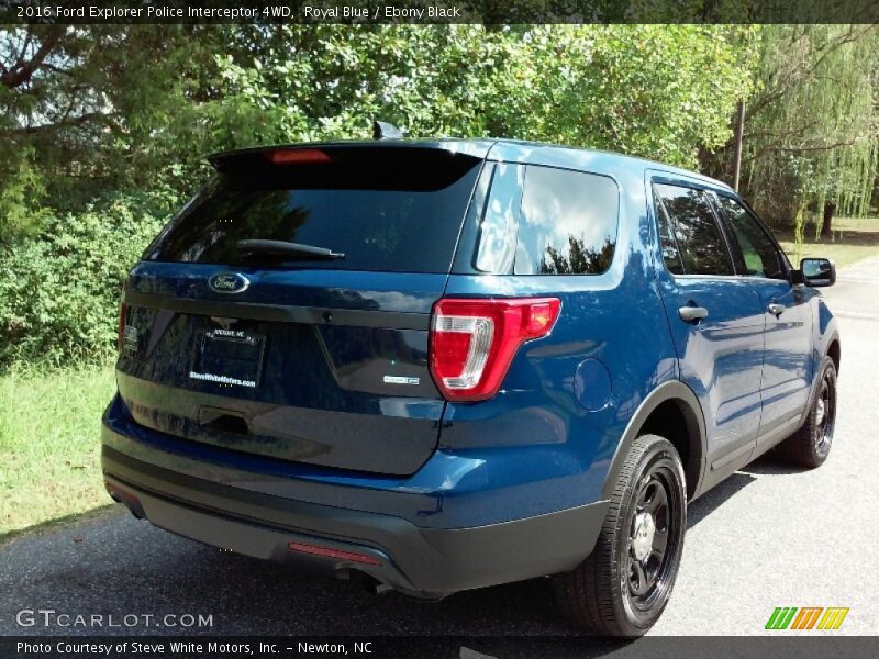 Royal Blue / Ebony Black 2016 Ford Explorer Police Interceptor 4WD
