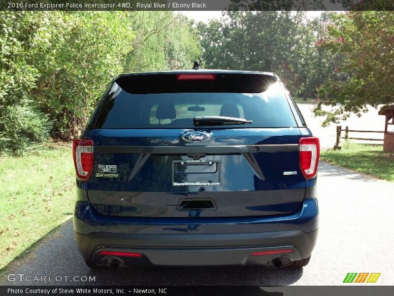 Royal Blue / Ebony Black 2016 Ford Explorer Police Interceptor 4WD