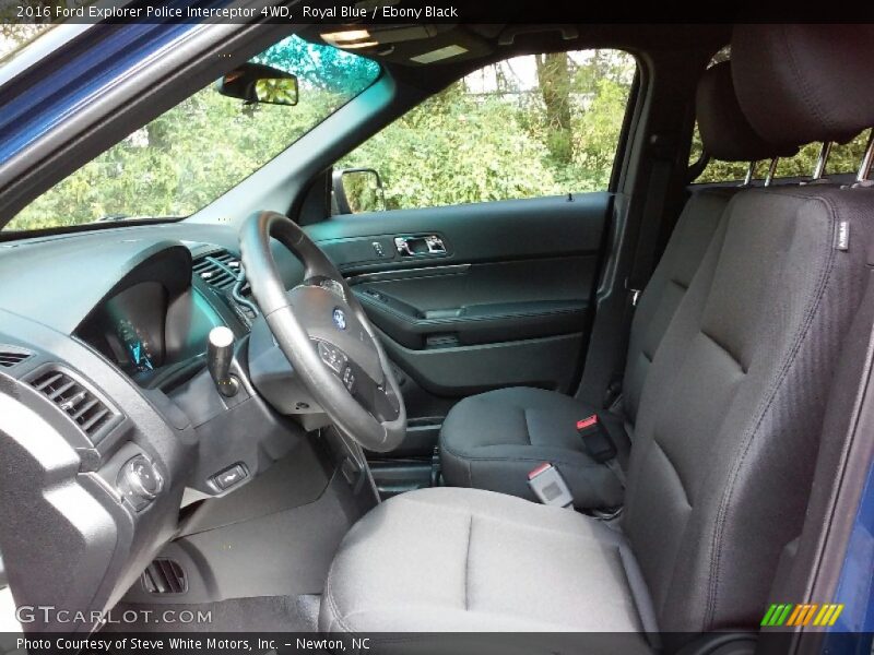 Royal Blue / Ebony Black 2016 Ford Explorer Police Interceptor 4WD