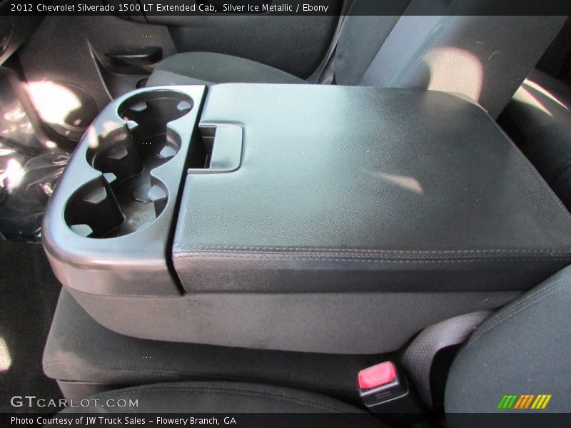Silver Ice Metallic / Ebony 2012 Chevrolet Silverado 1500 LT Extended Cab