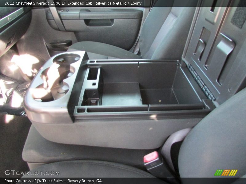 Silver Ice Metallic / Ebony 2012 Chevrolet Silverado 1500 LT Extended Cab