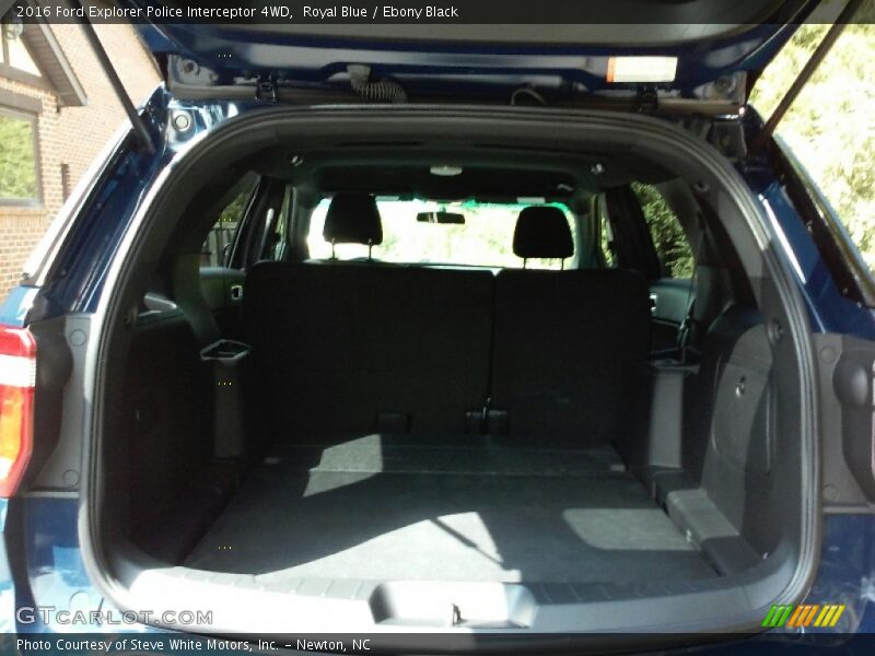 Royal Blue / Ebony Black 2016 Ford Explorer Police Interceptor 4WD