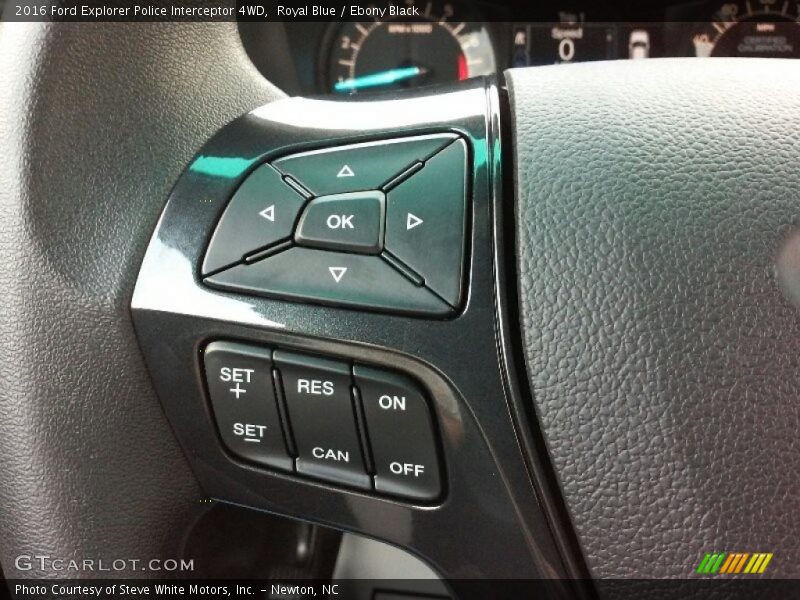Royal Blue / Ebony Black 2016 Ford Explorer Police Interceptor 4WD
