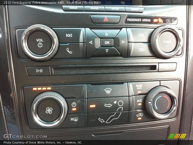 Royal Blue / Ebony Black 2016 Ford Explorer Police Interceptor 4WD