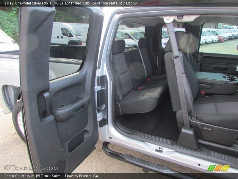 Silver Ice Metallic / Ebony 2012 Chevrolet Silverado 1500 LT Extended Cab