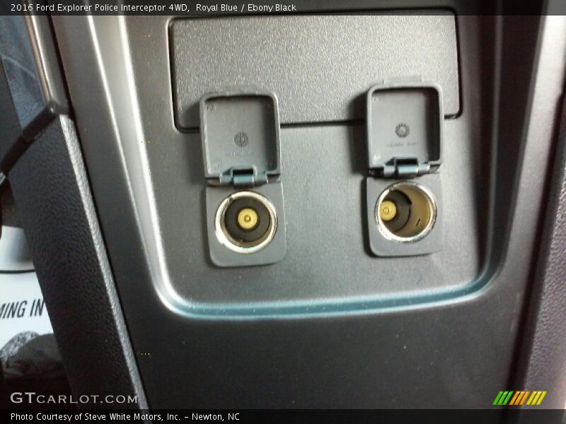 Royal Blue / Ebony Black 2016 Ford Explorer Police Interceptor 4WD