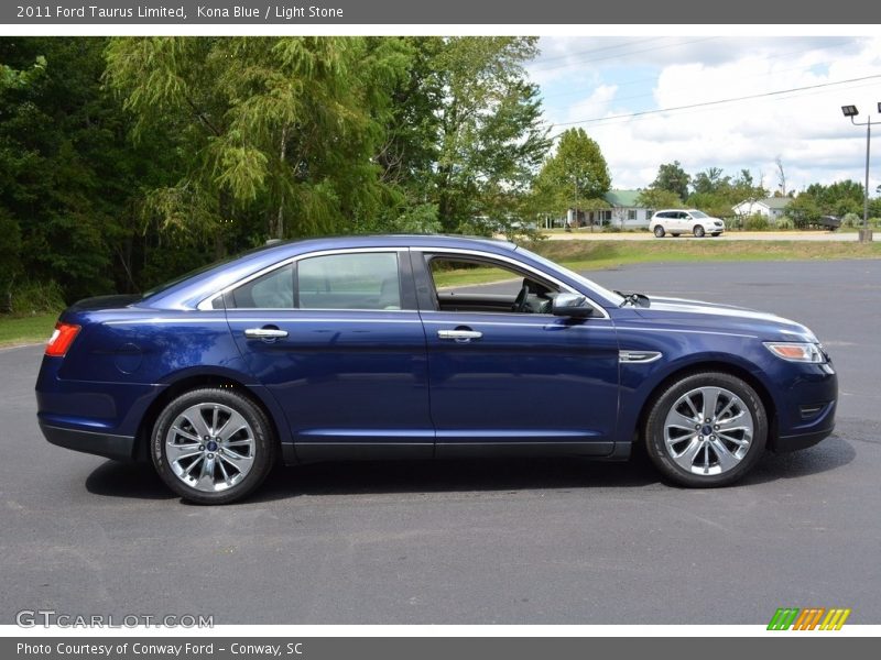 Kona Blue / Light Stone 2011 Ford Taurus Limited
