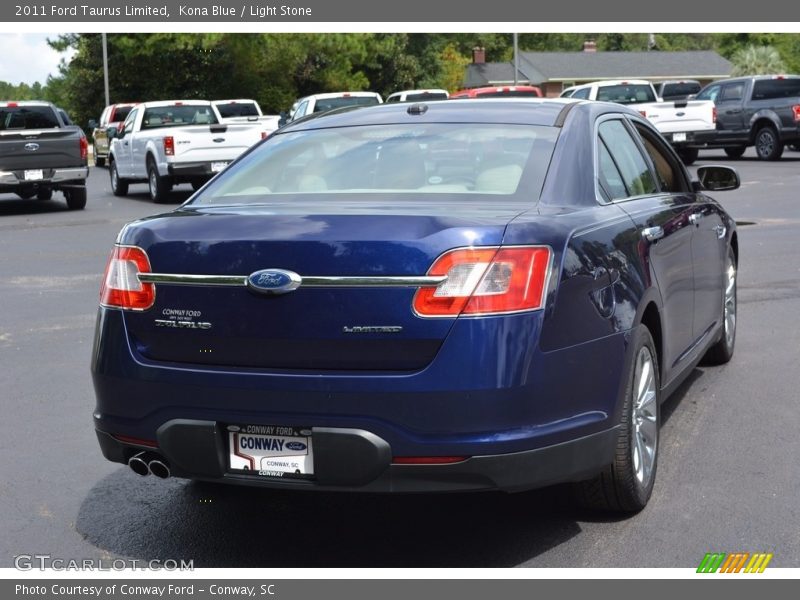 Kona Blue / Light Stone 2011 Ford Taurus Limited