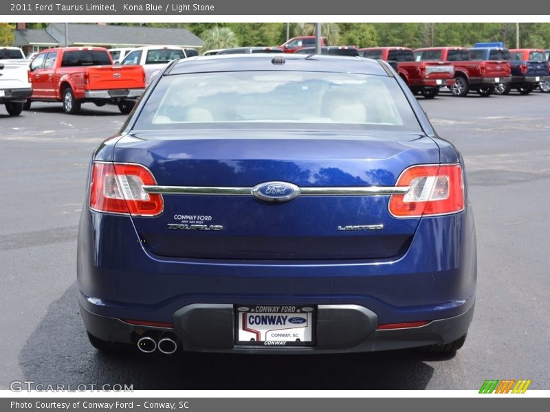 Kona Blue / Light Stone 2011 Ford Taurus Limited