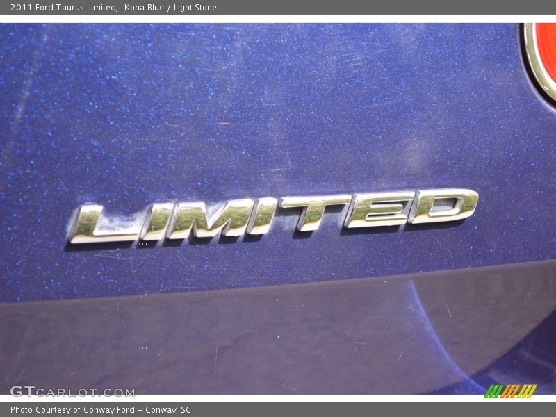 Kona Blue / Light Stone 2011 Ford Taurus Limited